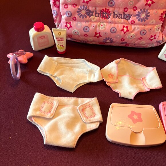 American Girl Bitty Baby Diaper Lot {14 pieces} - Picture 15 of 16